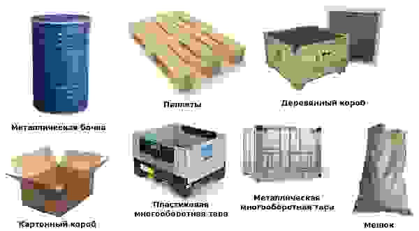 Тара для перевозки грузов в чусовом