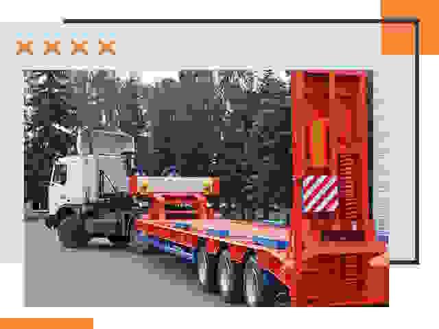 Перевозки на тралах и платформах в чусовом